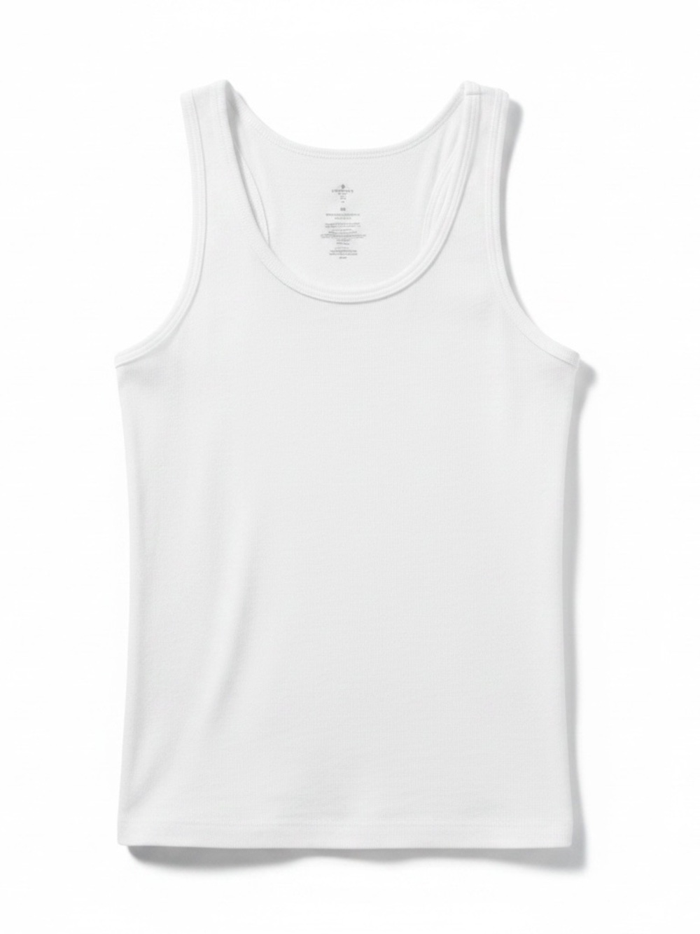 St. John’s Bay Essentials Long White Tank Sz M | NWT
